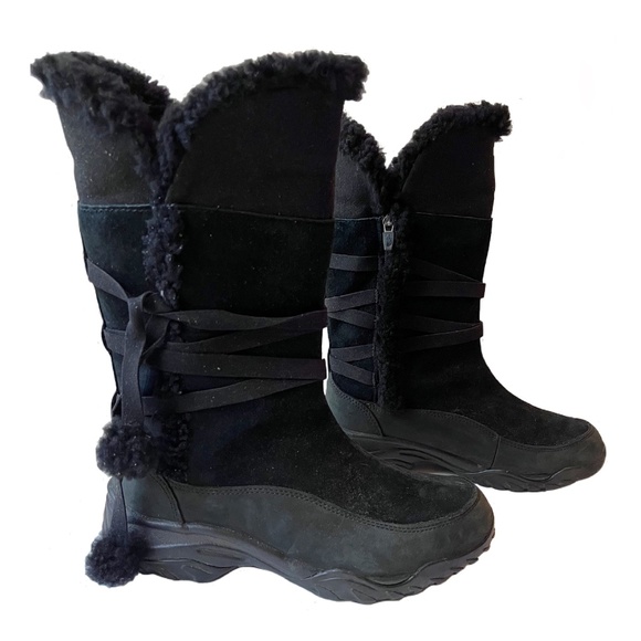 The North Face Black Primaloft 200 Gram Waterproof Boots, Size 7.5 - Picture 2 of 14